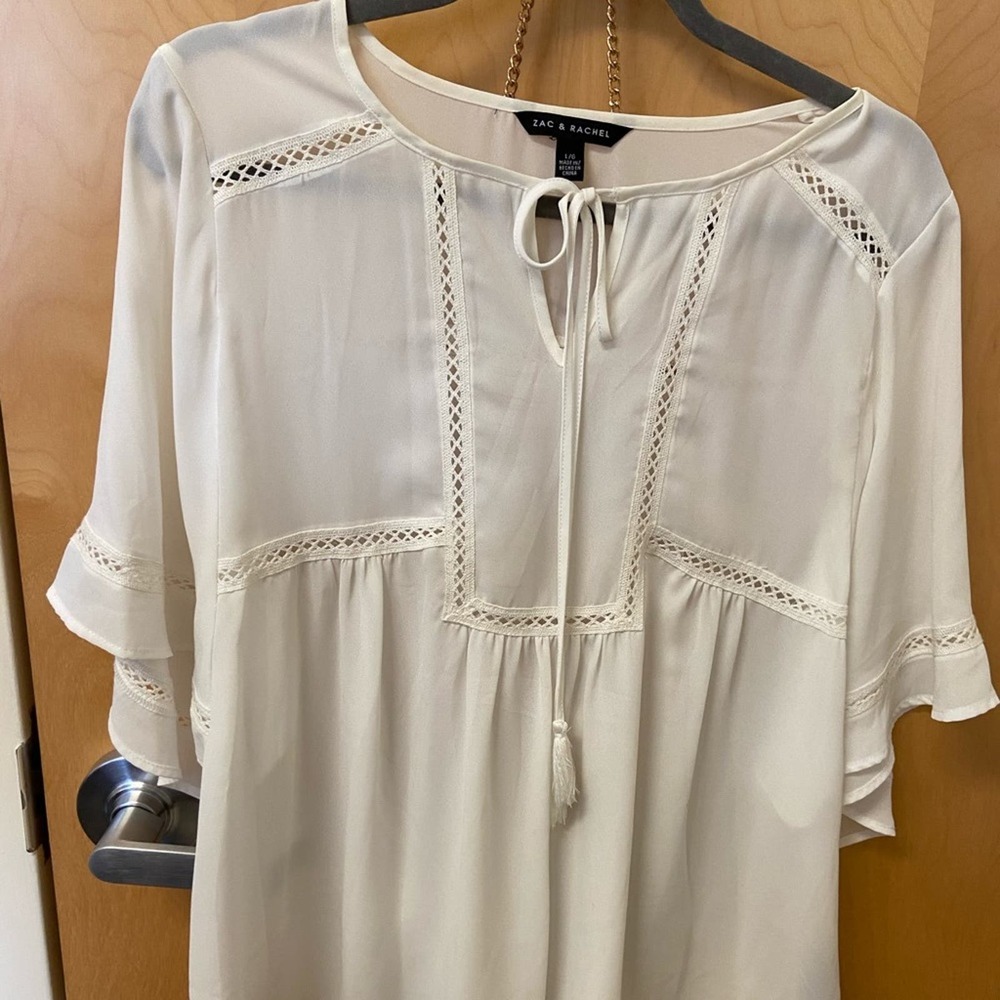 Off white blouse